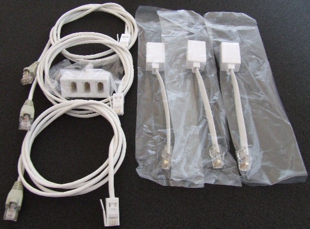 BT to RJ45 patch kit, 3 users