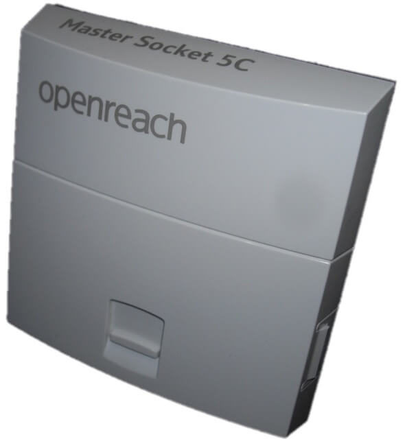 Genuine Openreach BT Teléfono Master Socket NTE5C Lote De Trabajo