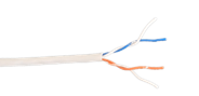 CW1308 Telephone Cable, 2 Pair WHITE