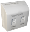 Openreach™ G.Fast Faceplate & NTE5C Master Socket